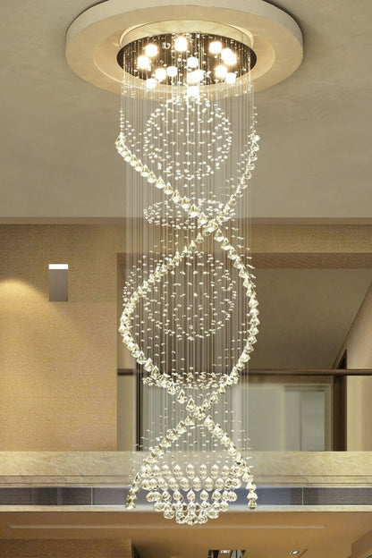 Crystal Ball Chandelier - morylighting