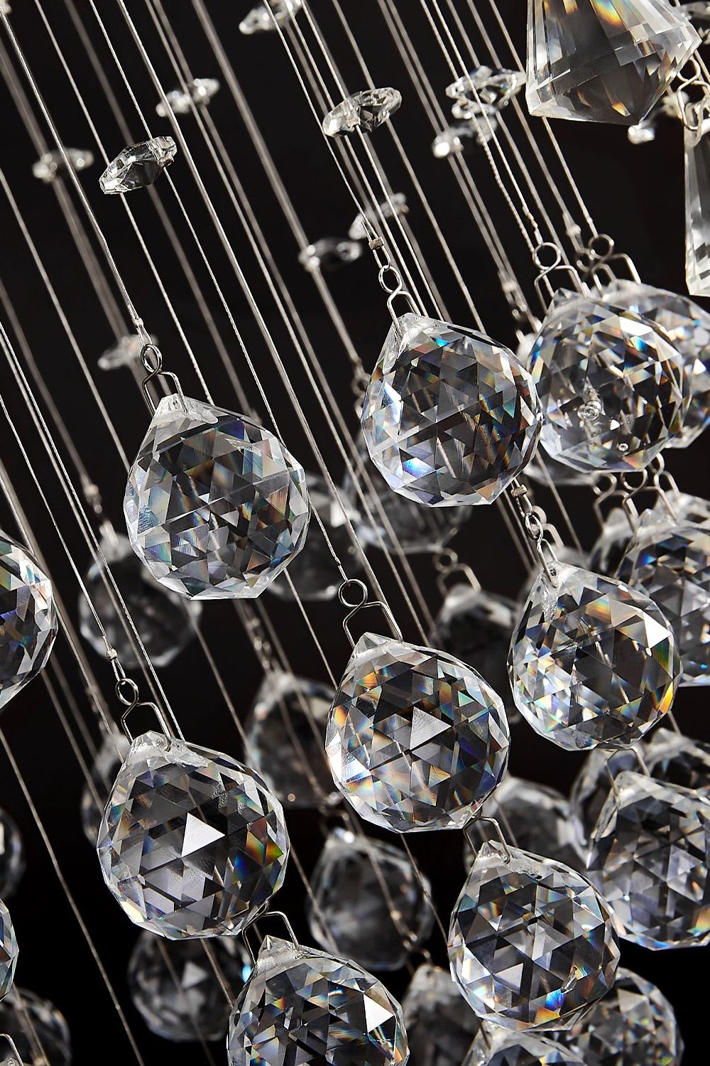 Crystal Ball Chandelier - morylighting