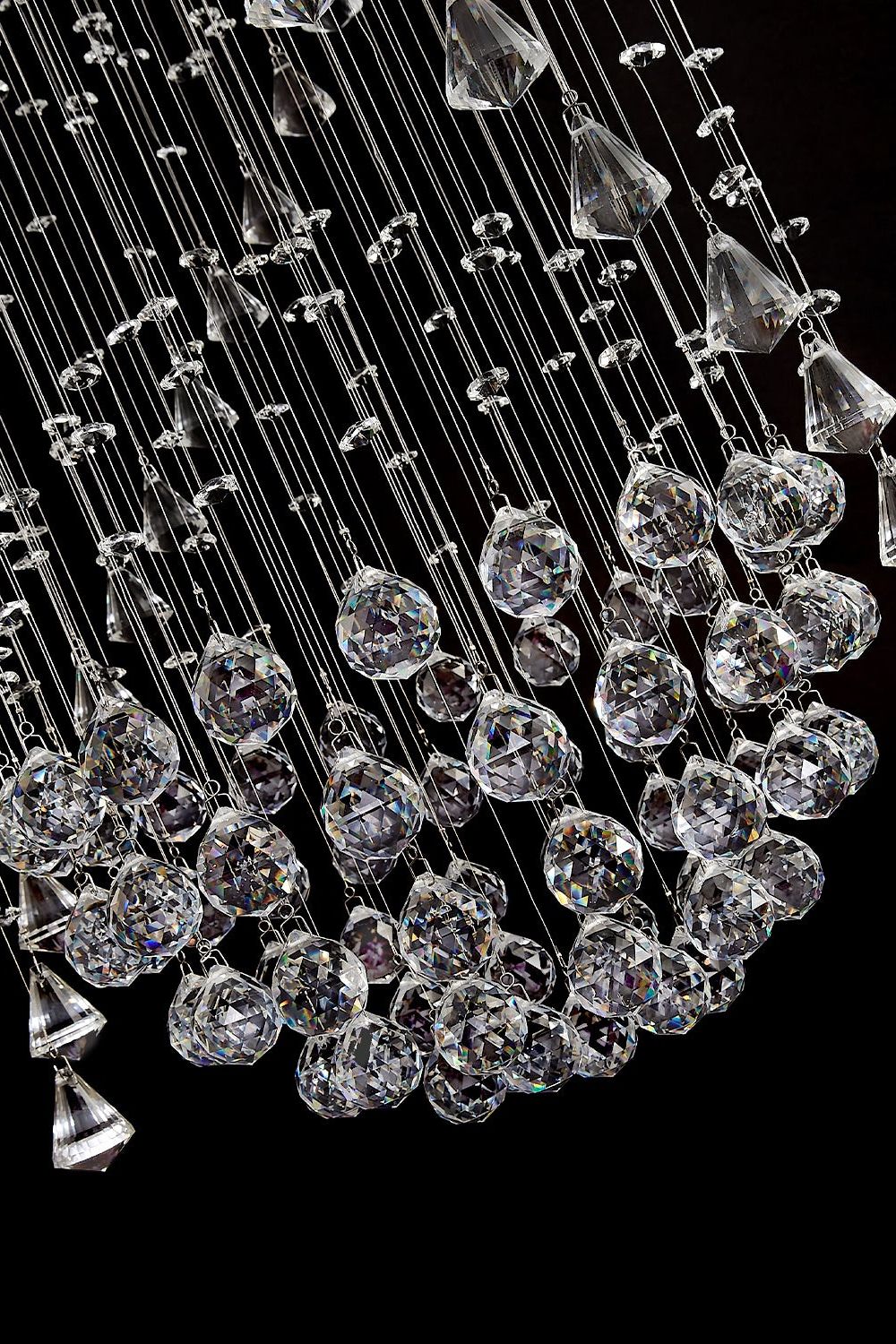 Crystal Ball Chandelier - morylighting