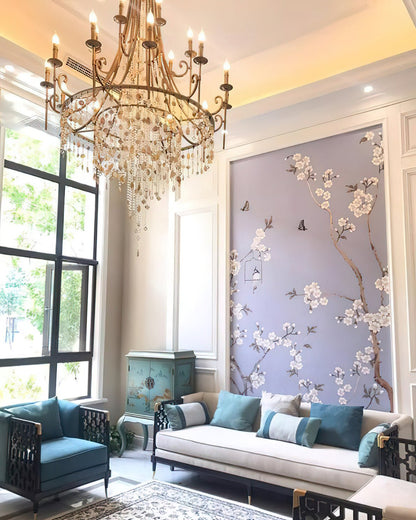 Tatum Lux Shell Crystal Chandelier | Morylighting (18)