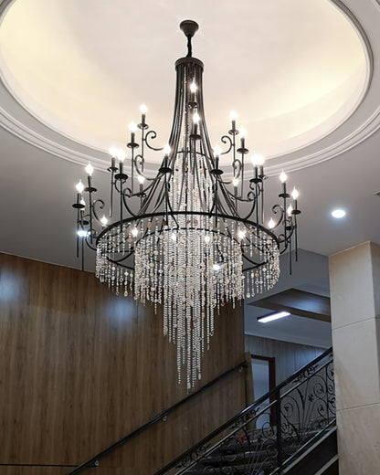 Tatum Lux Shell Crystal Chandelier | Morylighting (8)