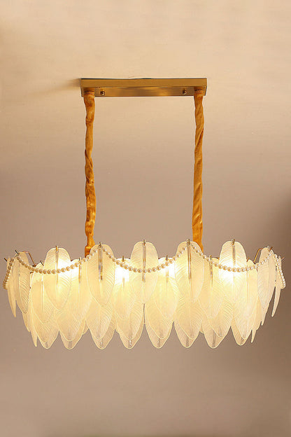Crystal Feather Chandeliers - morylighting