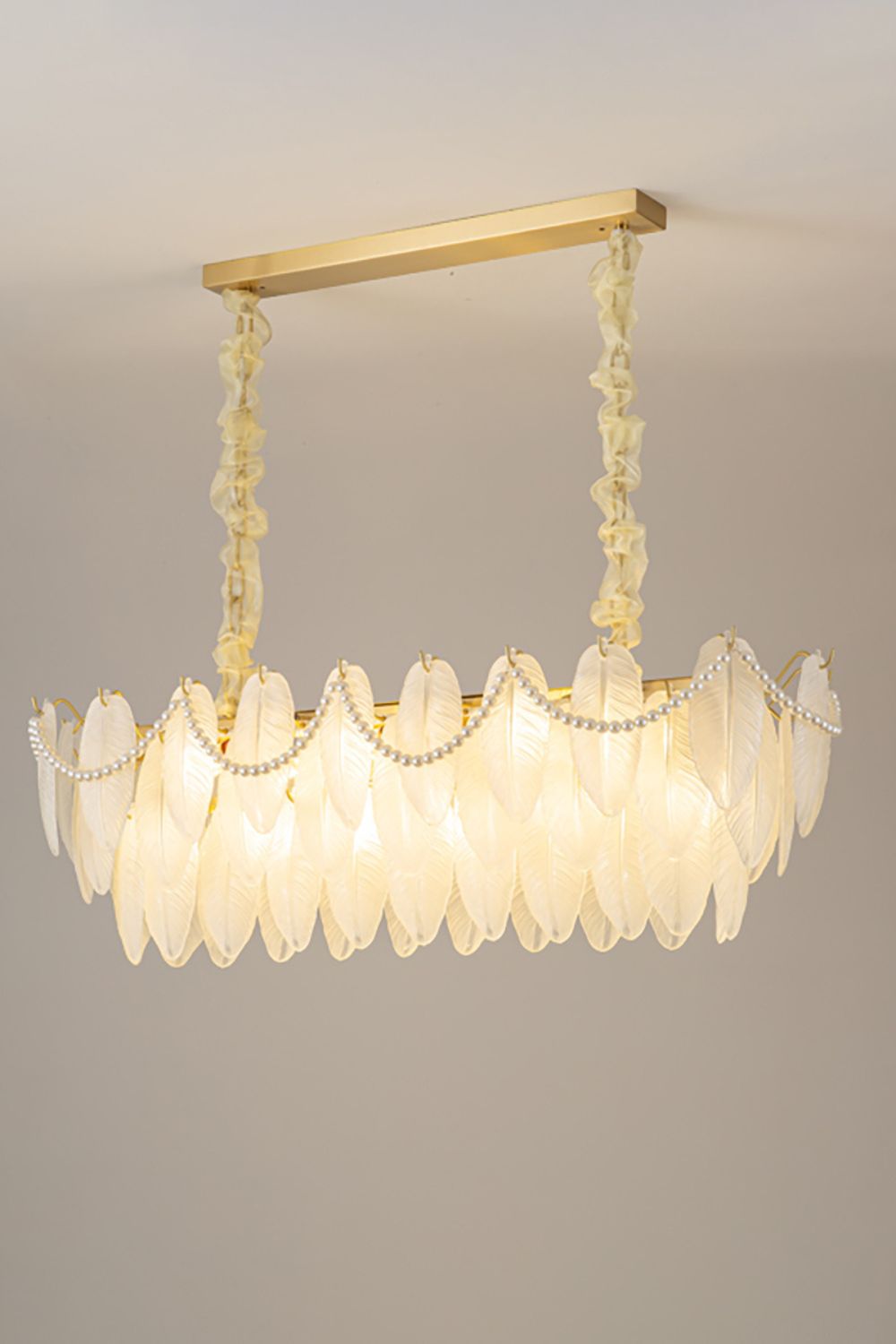 Crystal Feather Chandeliers - morylighting