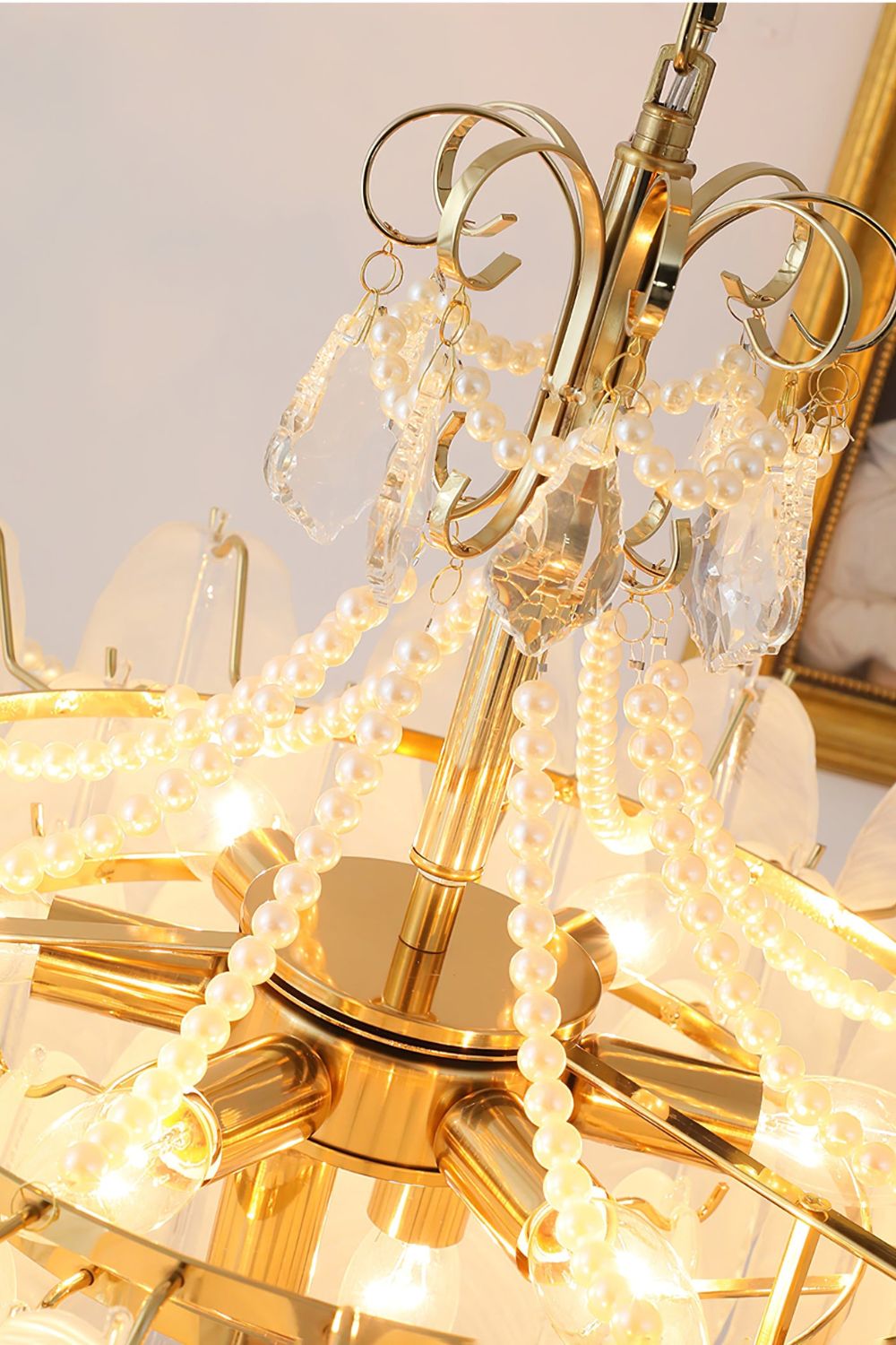 Crystal Feather Chandeliers - morylighting