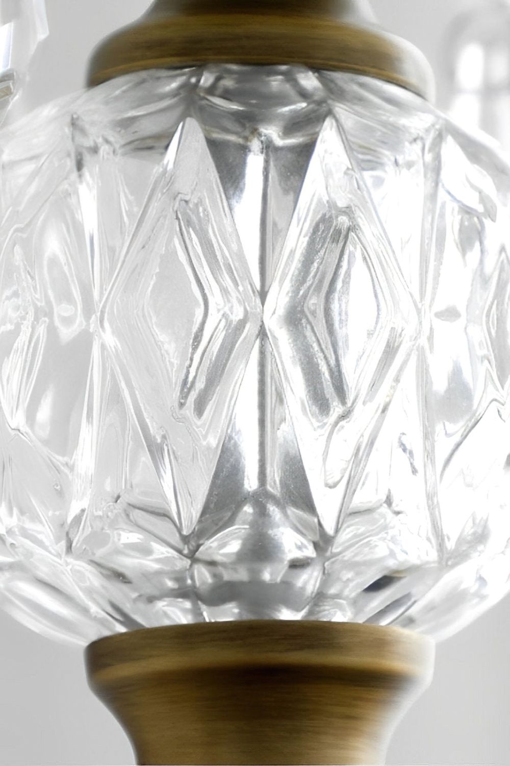 Crystal Palm Leaf Pendant Light - view 15 | morylighting