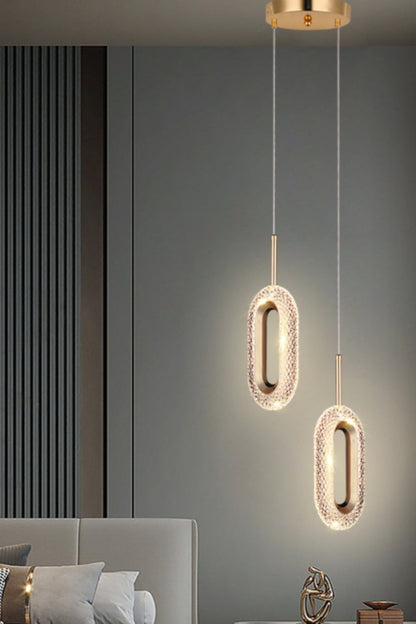 Crystal Wormhole Pendant Lamp - morylighting