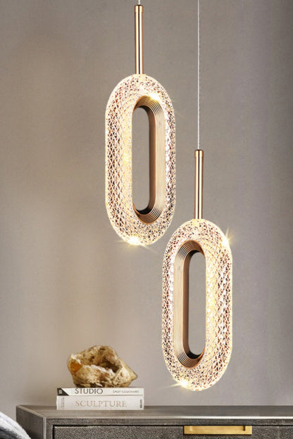 Crystal Wormhole Pendant Lamp - morylighting