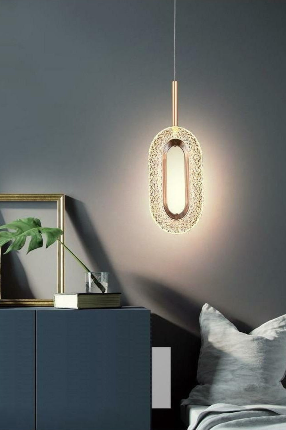 Crystal Wormhole Pendant Lamp - morylighting
