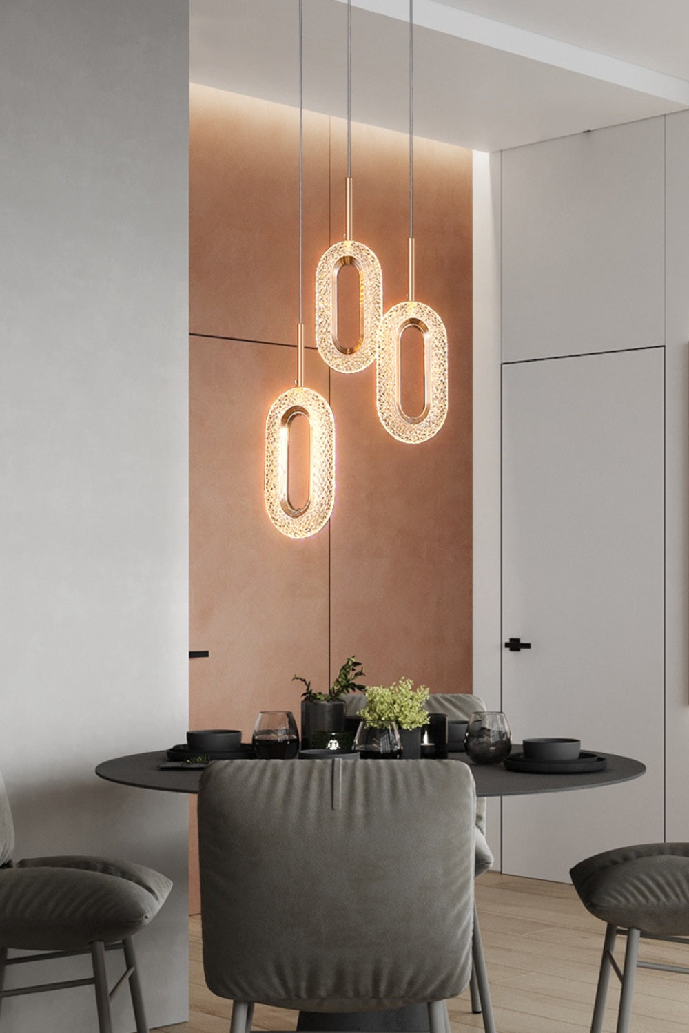 Crystal Wormhole Pendant Lamp - morylighting