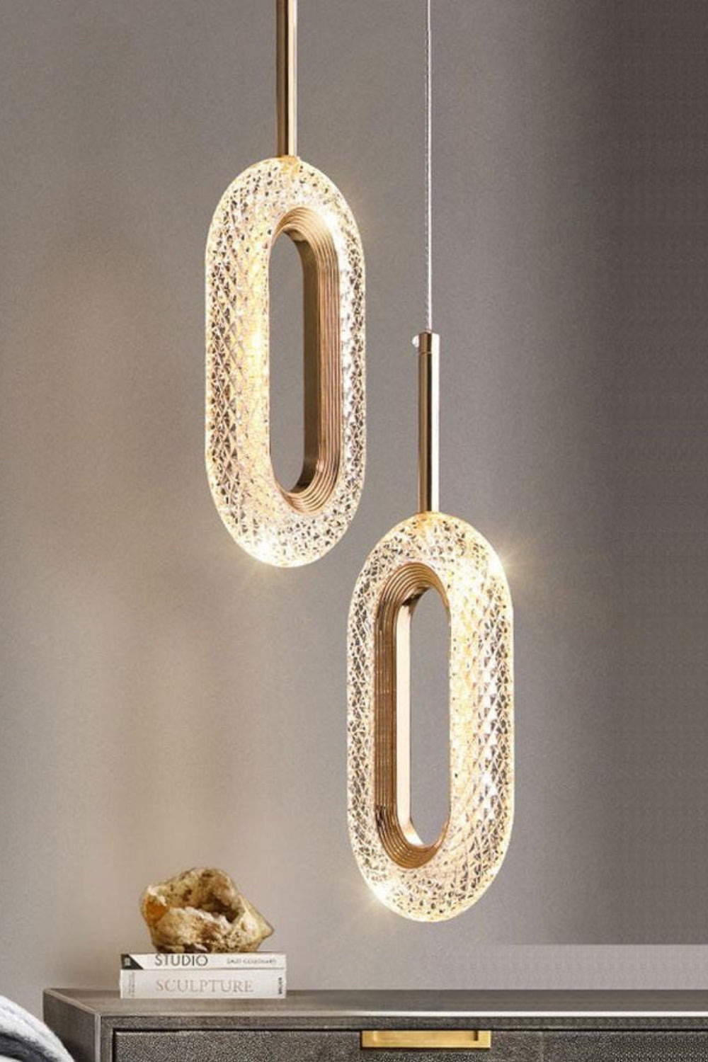 Crystal Wormhole Pendant Lamp - morylighting