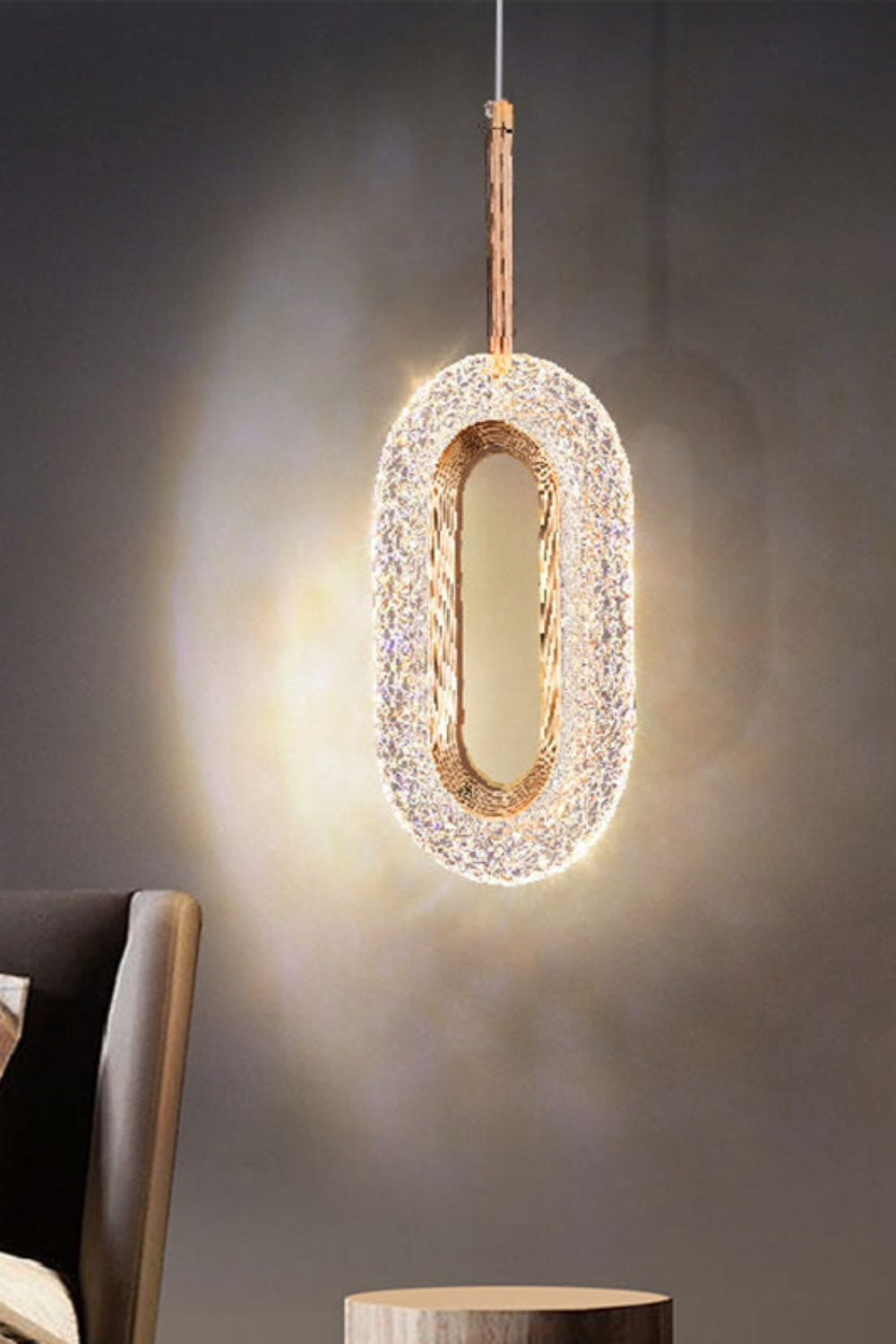 Crystal Wormhole Pendant Lamp - morylighting