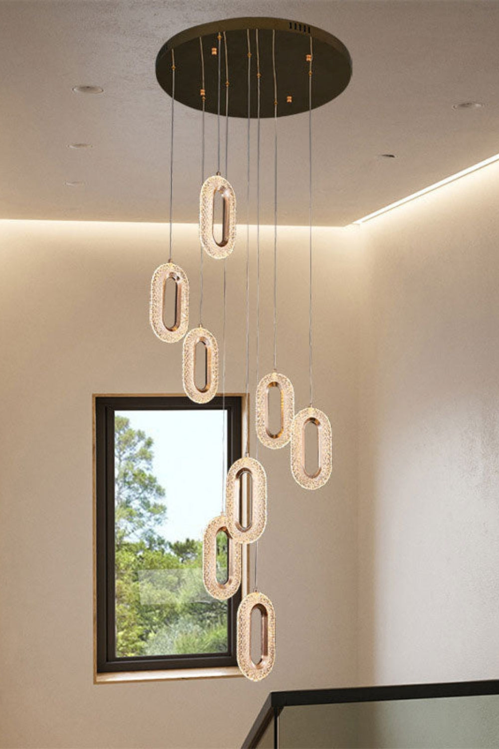 Crystal Wormhole Pendant Lamp - morylighting