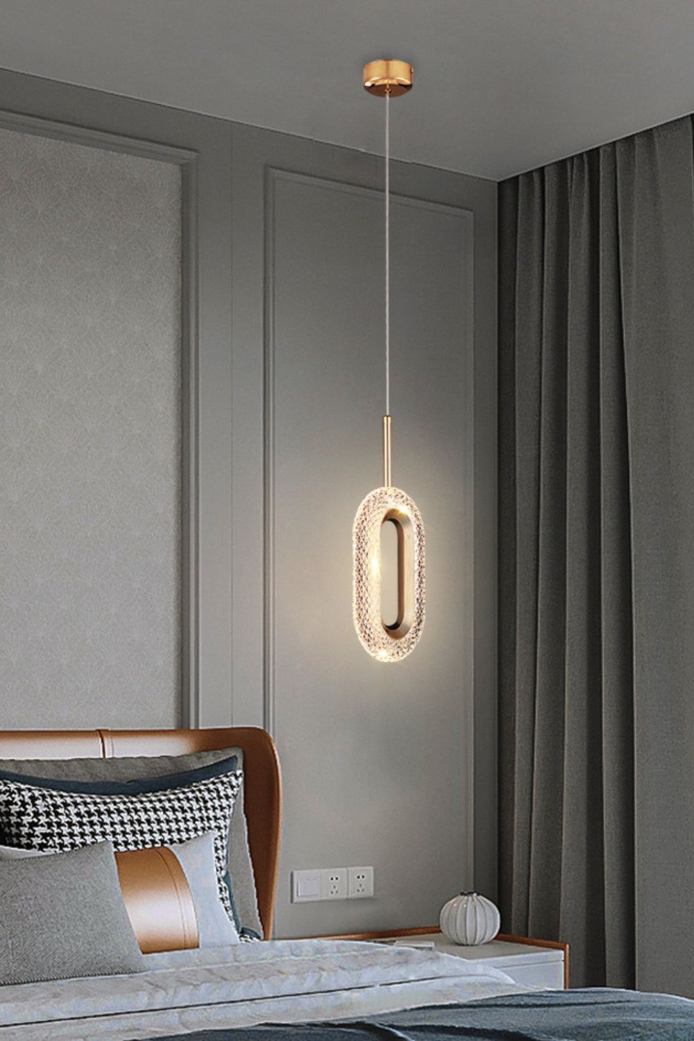 Crystal Wormhole Pendant Lamp - morylighting