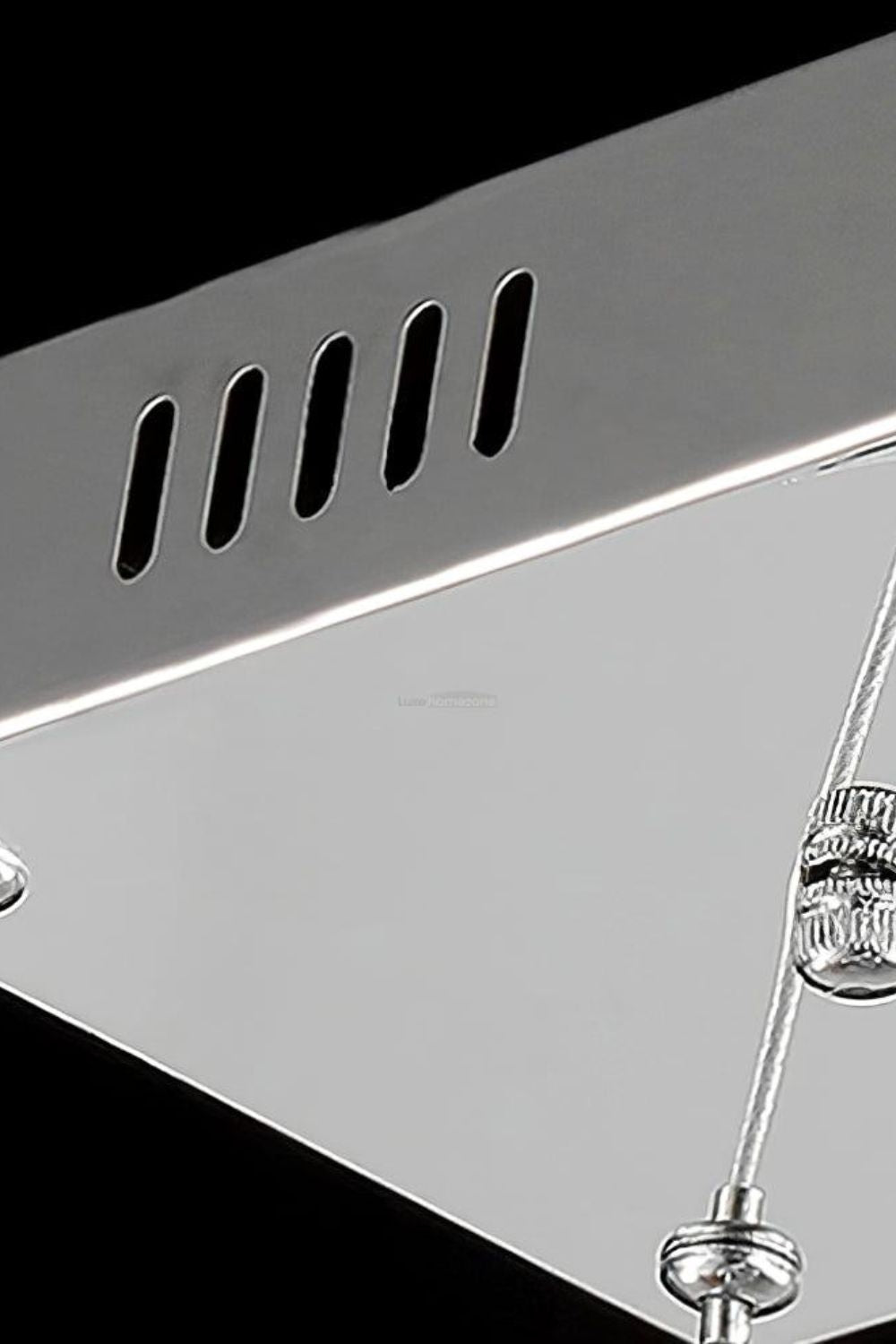 Crystal with Double C Chandelier - view 9 | morylighting