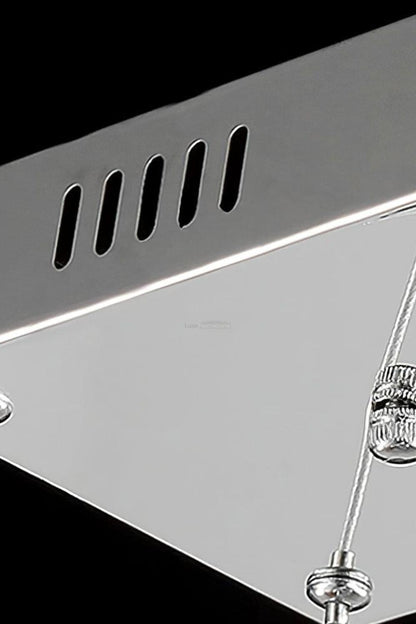 Crystal with Double C Chandelier - view 9 | morylighting