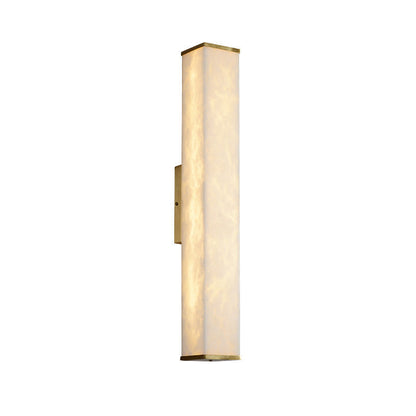 Cuboid Alabaster Wall Light