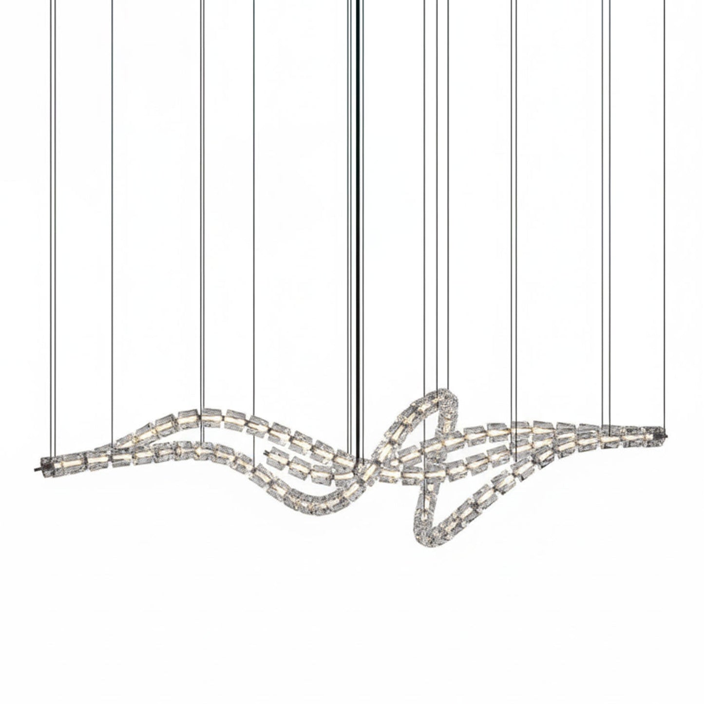 Gabriel Chrome Crystal Chandelier