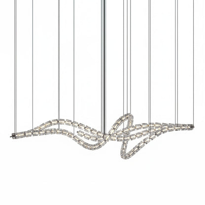 Gabriel Chrome Crystal Chandelier