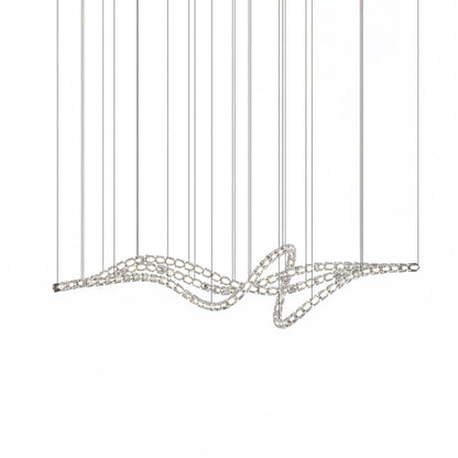 Gabriel Chrome Crystal Chandelier
