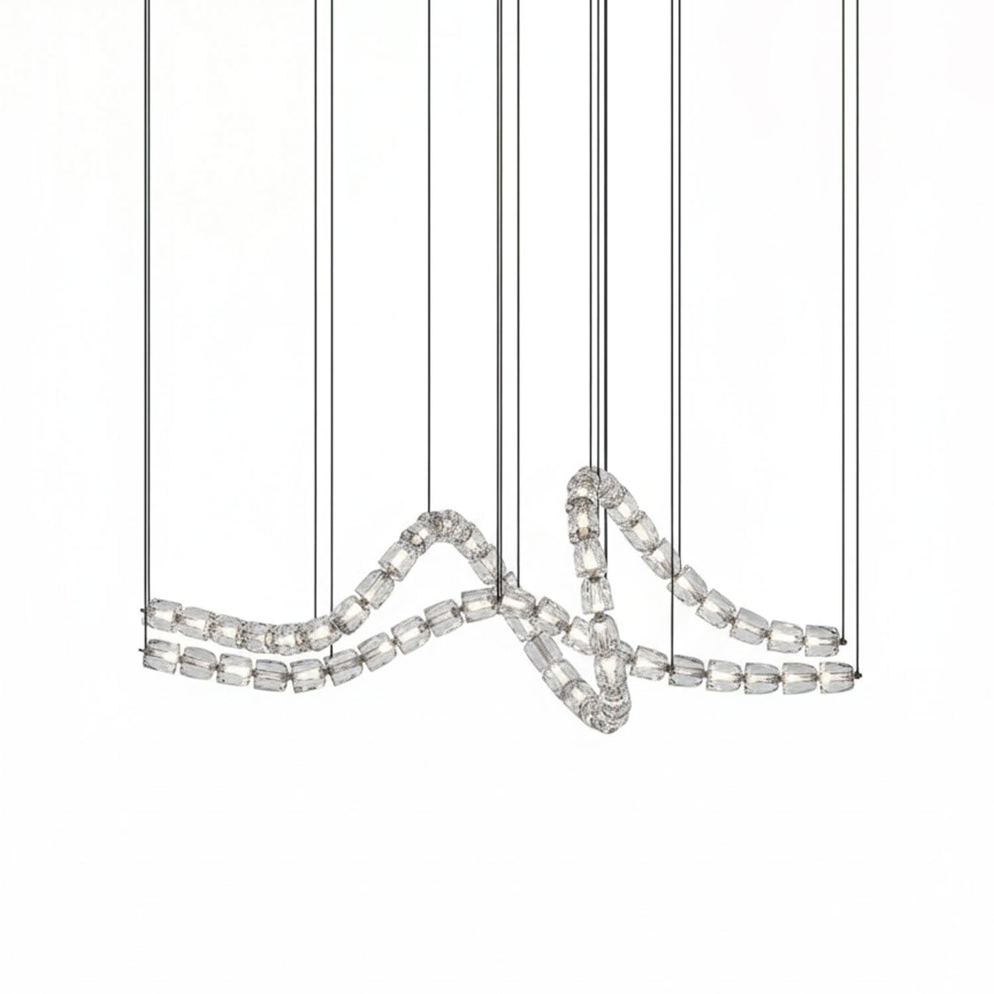 Gabriel Chrome Crystal Chandelier