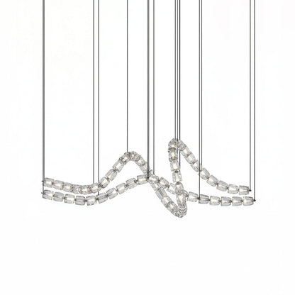 Gabriel Chrome Crystal Chandelier