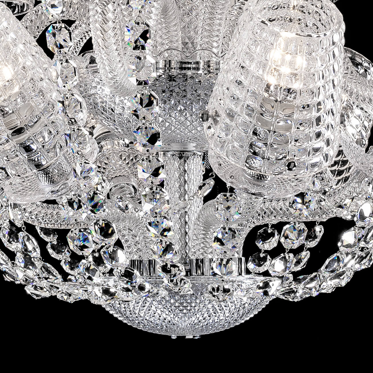 Cristalloire Le Roi Soleil Crystal Chandelier