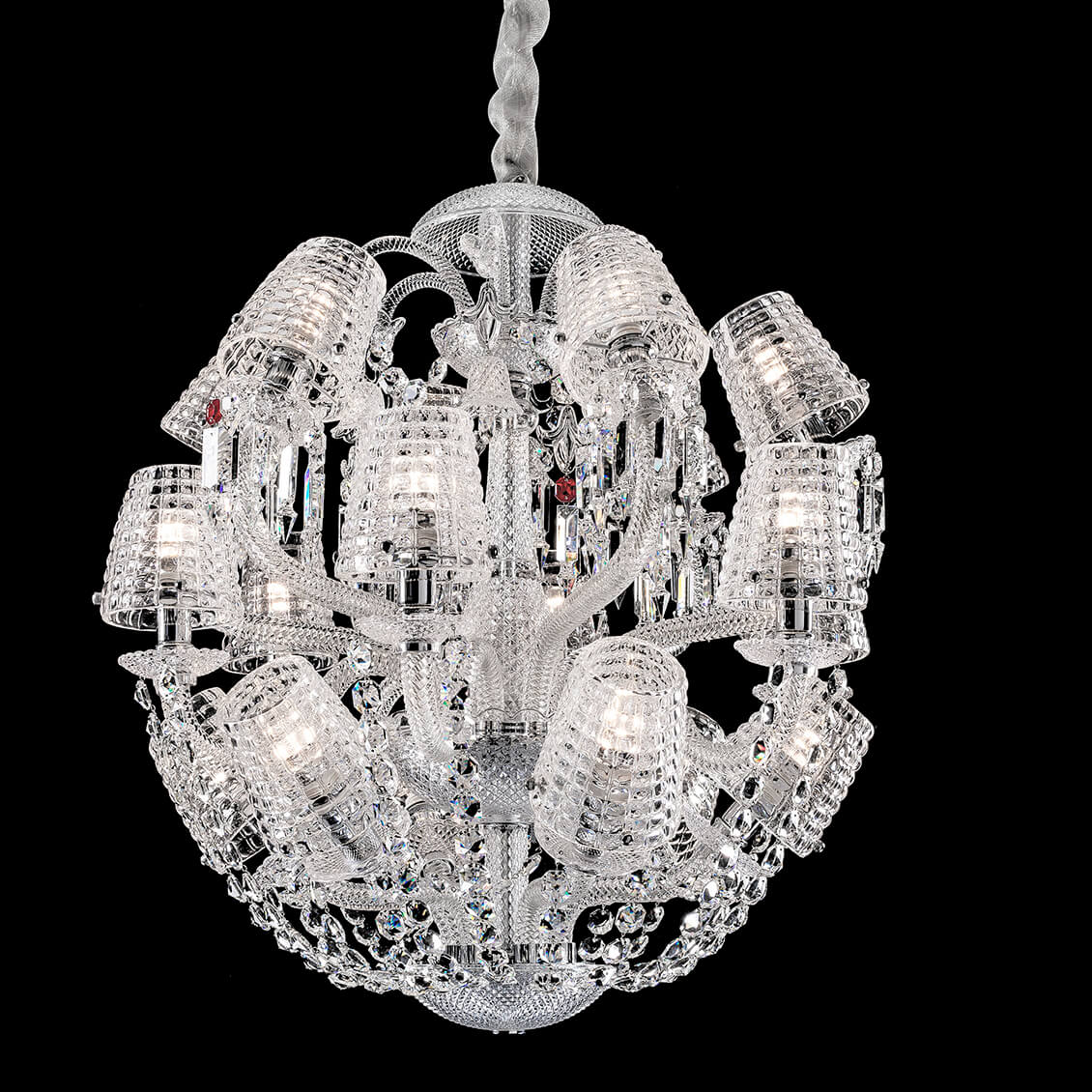 Cristalloire Le Roi Soleil Crystal Chandelier
