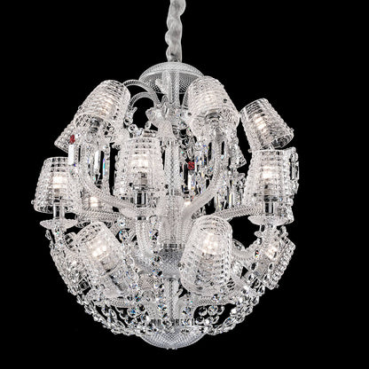 Cristalloire Le Roi Soleil Crystal Chandelier