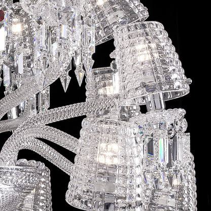 Cristalloire Le Roi Soleil Crystal Chandelier