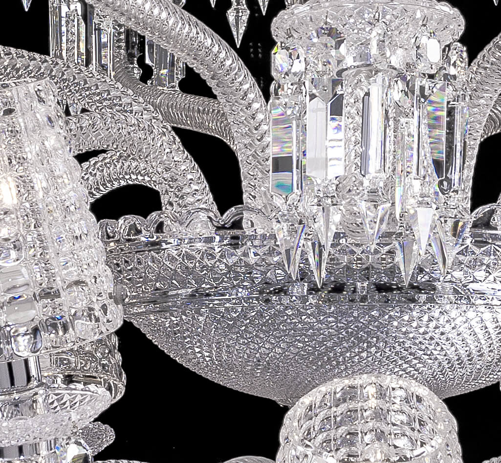 Cristalloire Le Roi Soleil Crystal Chandelier