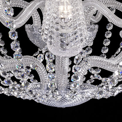 Cristalloire Le Roi Soleil Crystal Chandelier