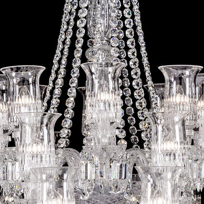 16 lights New Baccarat crystal chandelier