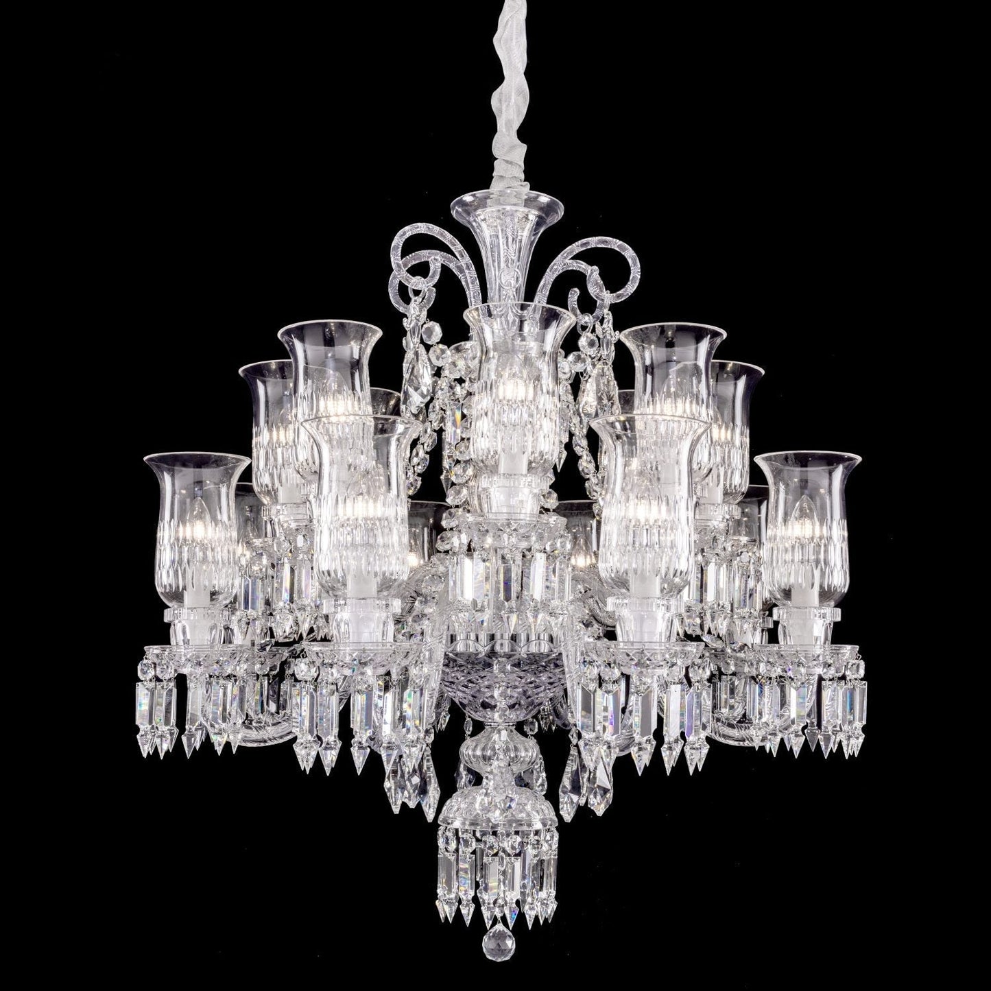 16 lights New Baccarat crystal chandelier