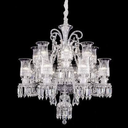 16 lights New Baccarat crystal chandelier