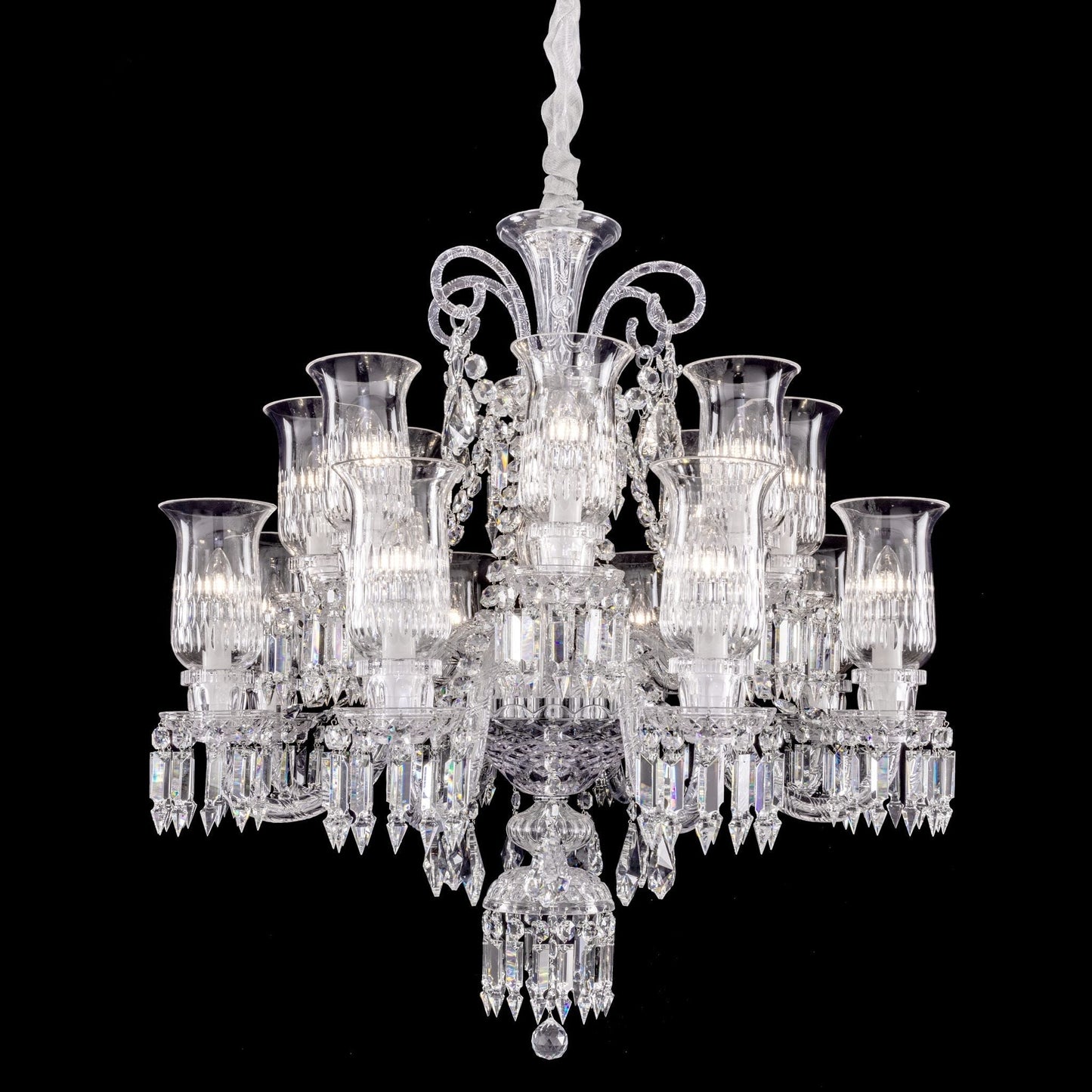 16 lights New Baccarat crystal chandelier