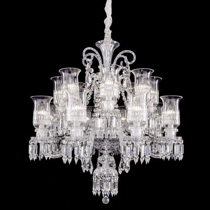 16 lights New Baccarat crystal chandelier