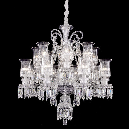 16 lights New Baccarat crystal chandelier