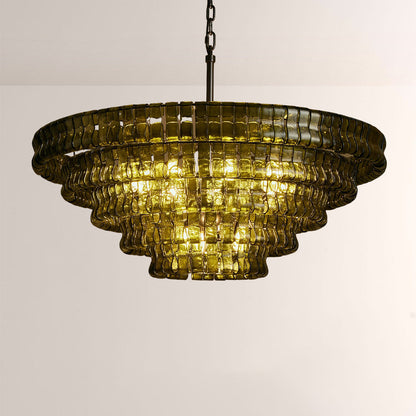 Ghiaccio Round Chandelier