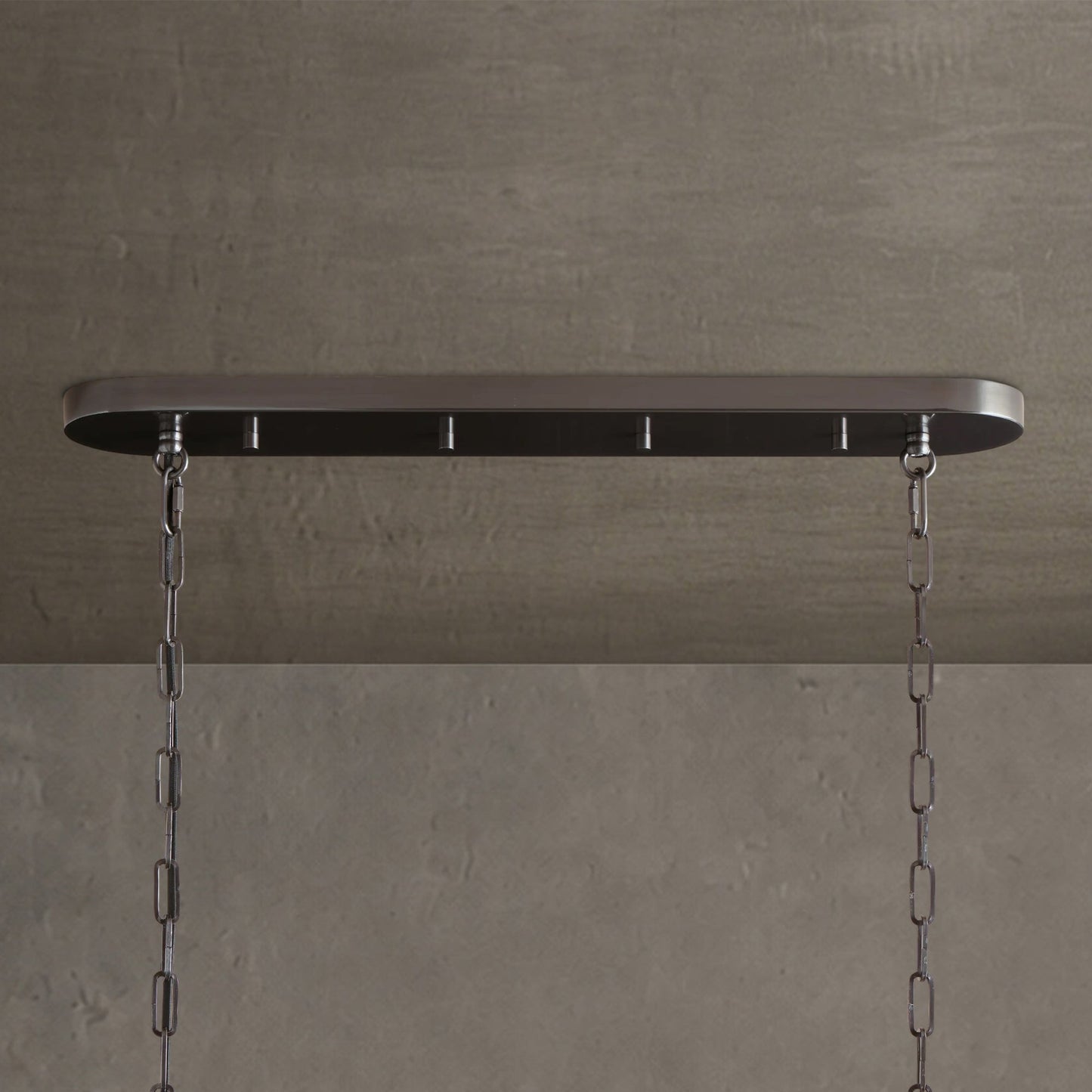 Ghiaccio Glass Oval Chandelier 54''65''