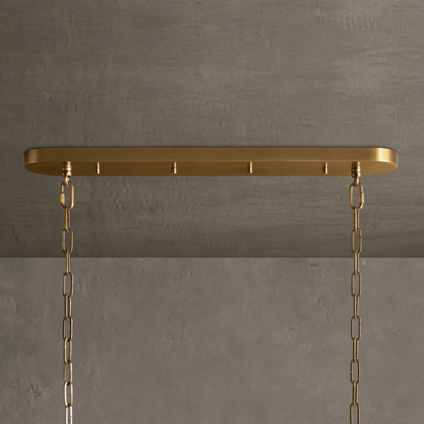 Ghiaccio Glass Oval Chandelier 54''65''