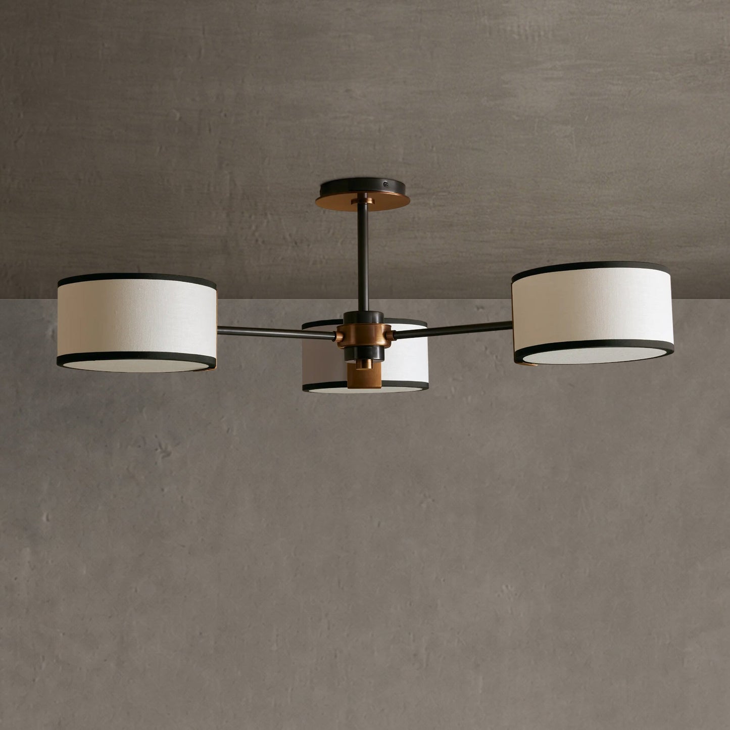 Daphne Fabric Flush Mount