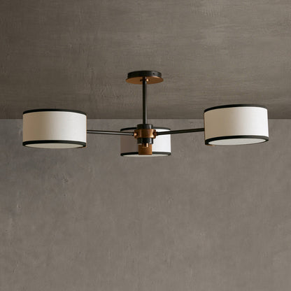 Daphne Fabric Flush Mount
