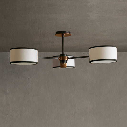 Daphne Fabric Flush Mount