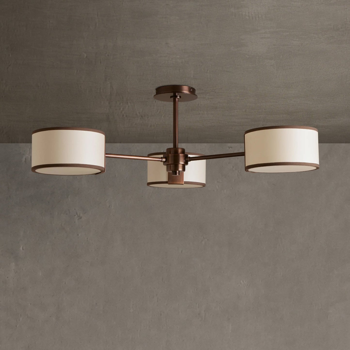 Daphne Fabric Flush Mount