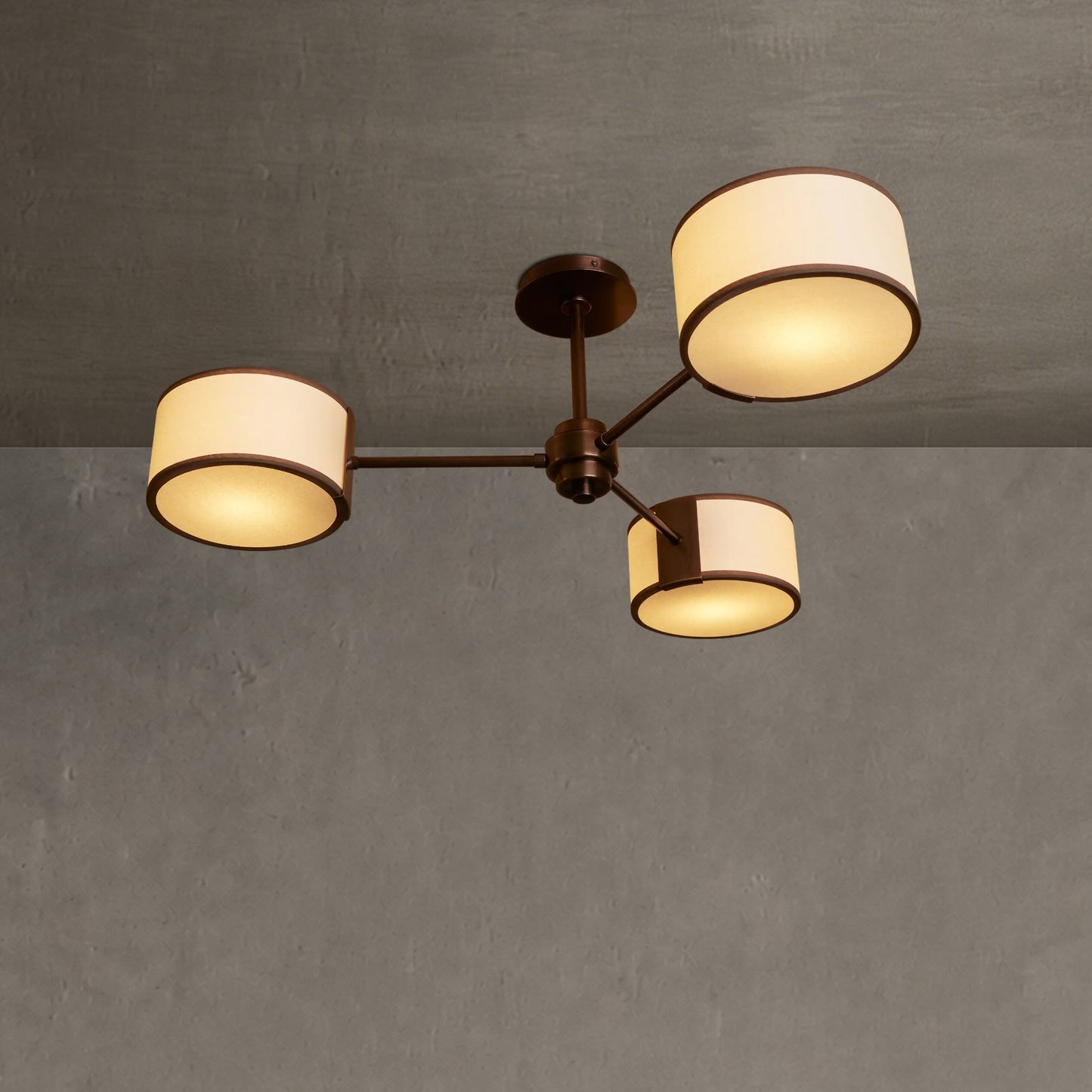 Daphne Fabric Flush Mount