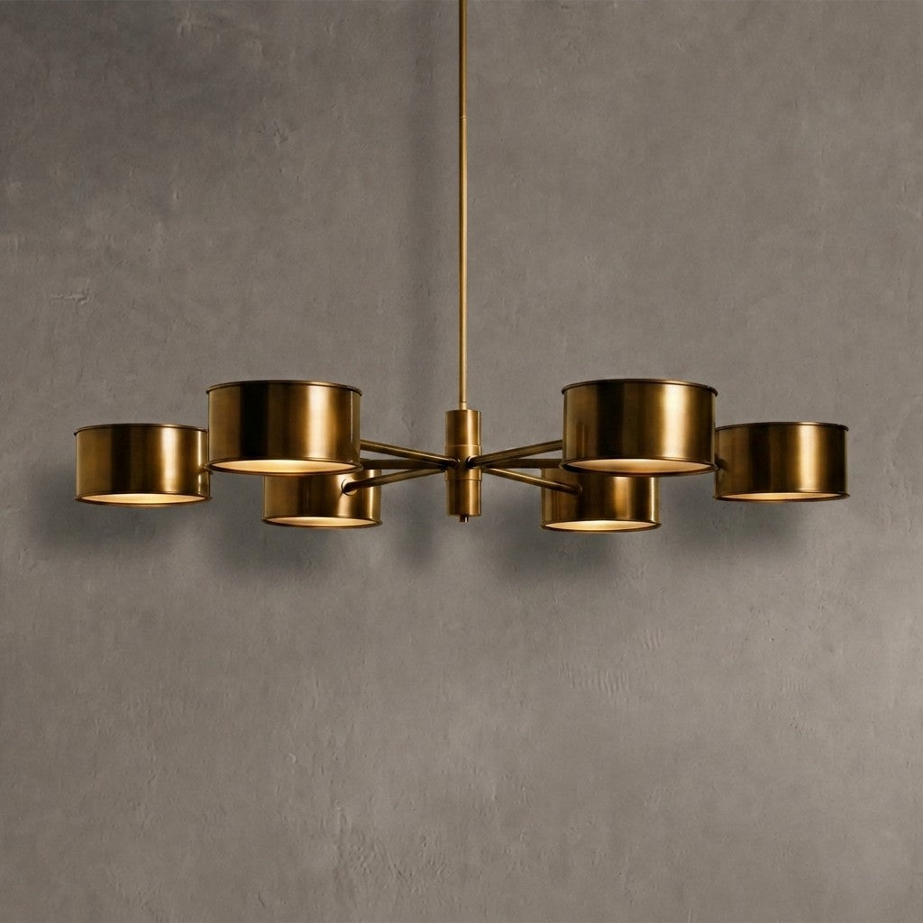Daphne Metal Round Chandelier