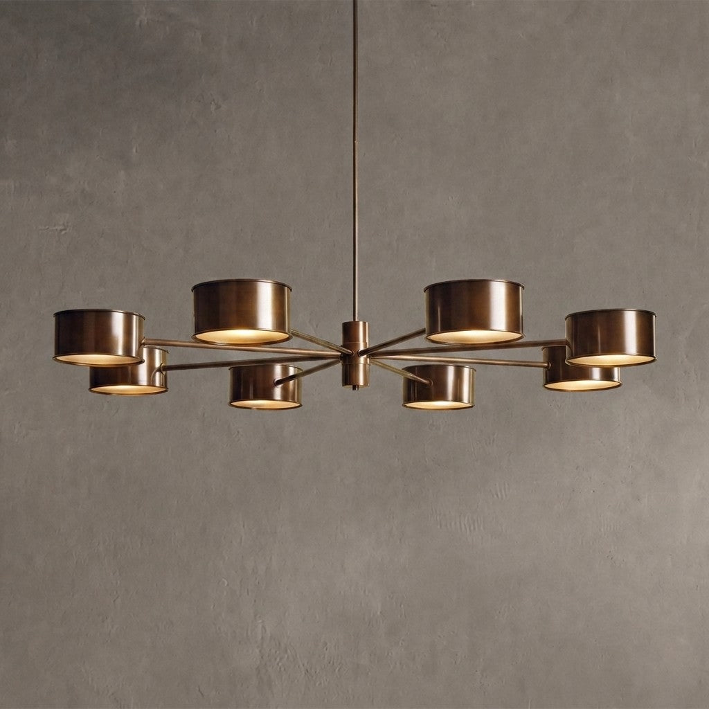 Daphne Metal Round Chandelier