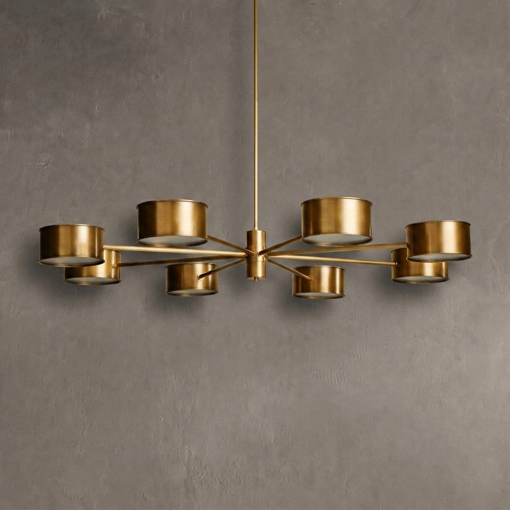 Daphne Metal Round Chandelier