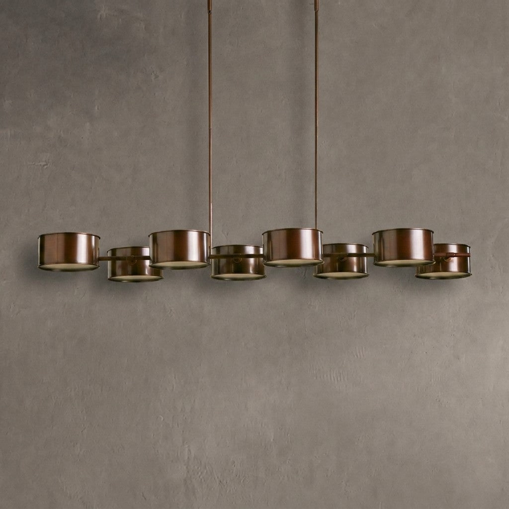 Daphne Metal Linear Chandelier