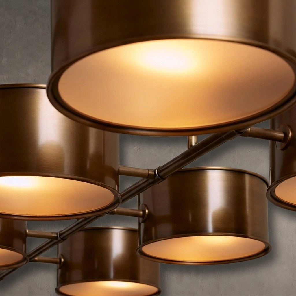 Daphne Metal Linear Chandelier
